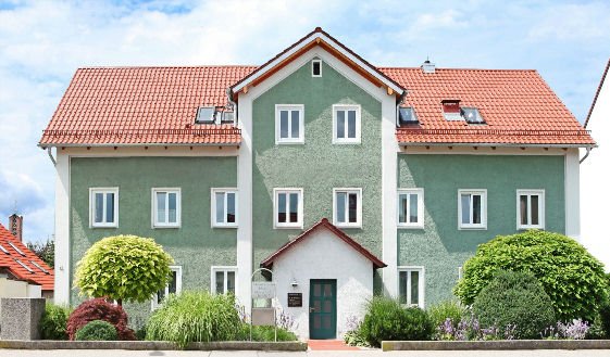 Außenansicht der Zahnarztpraxis